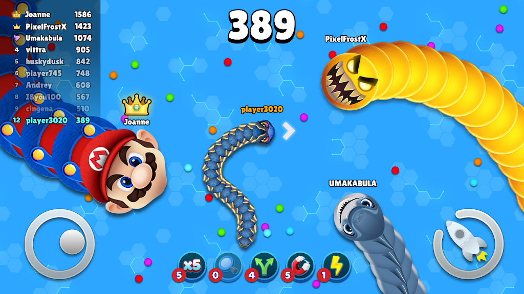 Snakes Zone .io: Battle Arena