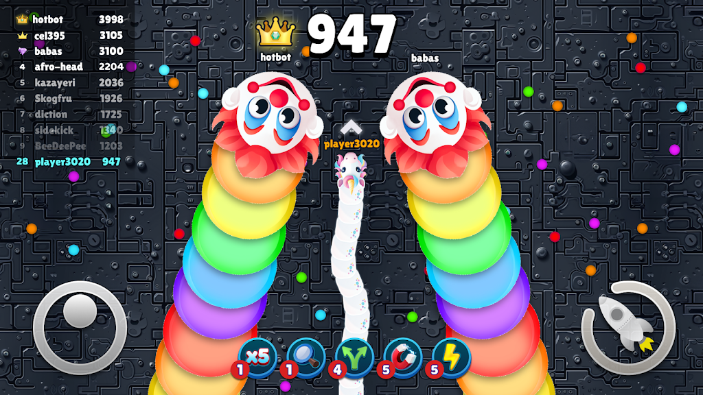 Snakes Zone .io: Battle Arena