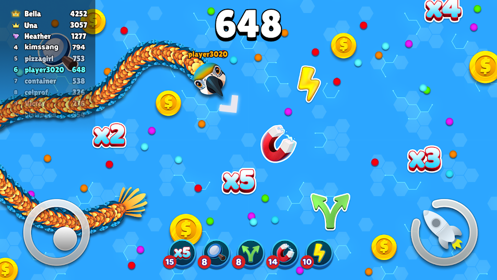 Snakes Zone .io: Battle Arena