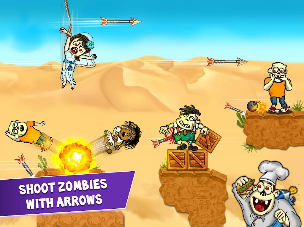 Zombie Shooting: Archery Games