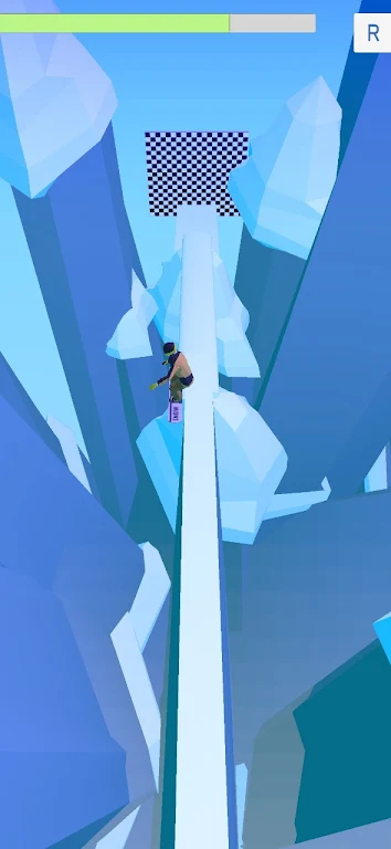 Ski slope snowboard offline