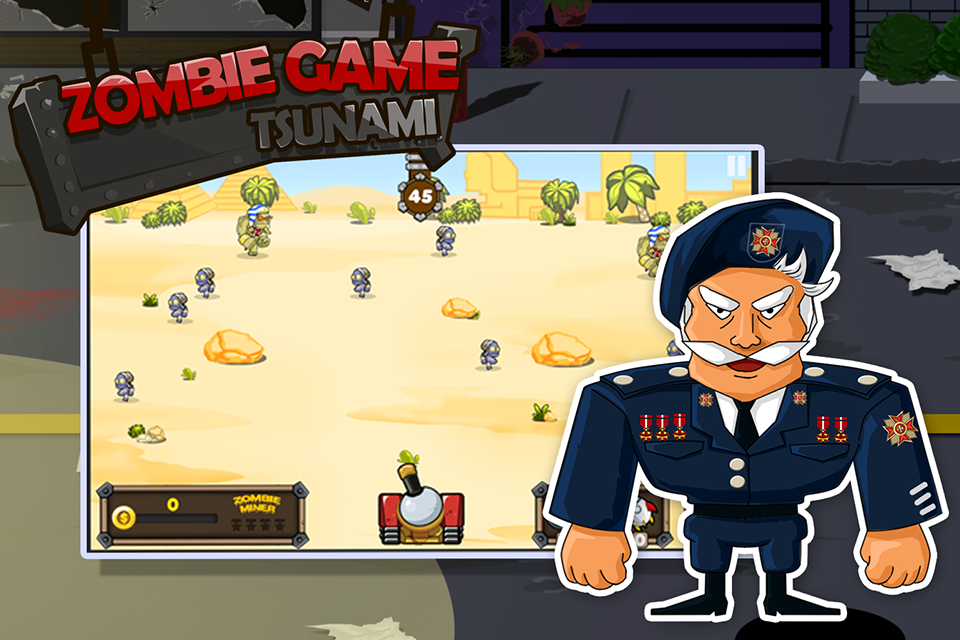 Zombie Game Tsunami