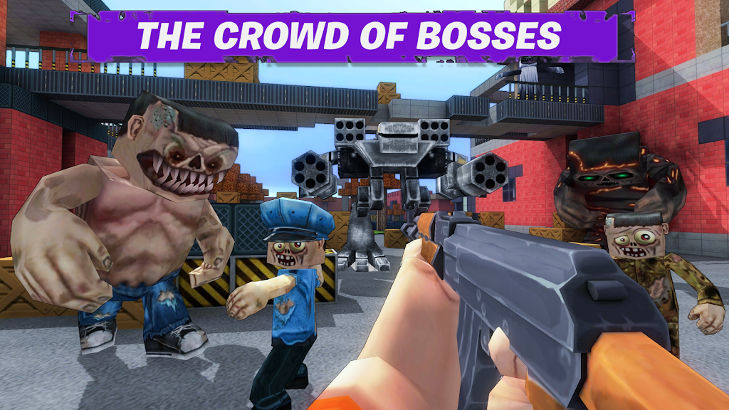 Madness Cubed : Survival shoot