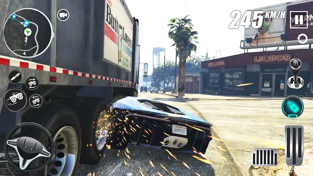 Car Crash Simulation 3D Games