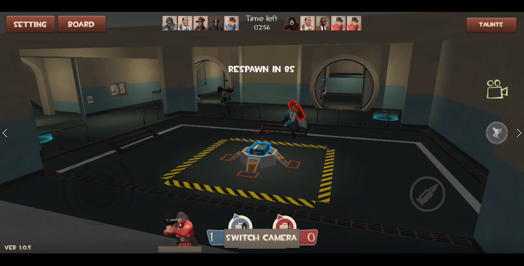 Teams of Fortress 2 Emulator on Mobile