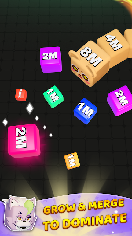 Jelly Cube Run 2048 - Merge io