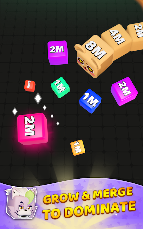 Jelly Cube Run 2048 - Merge io