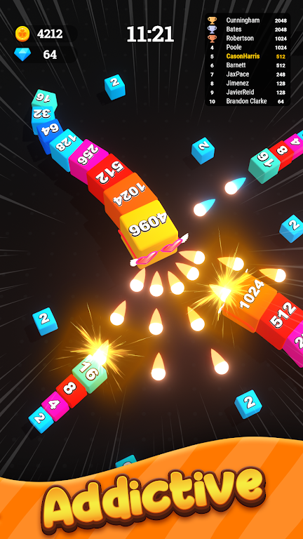 Jelly Cube Run 2048 - Merge io