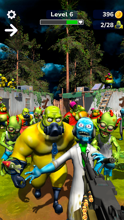 Tower Gunner: Zombie Shooter