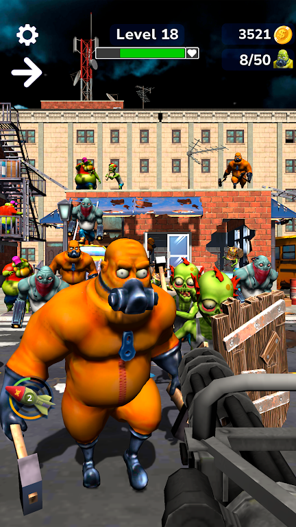 Tower Gunner: Zombie Shooter