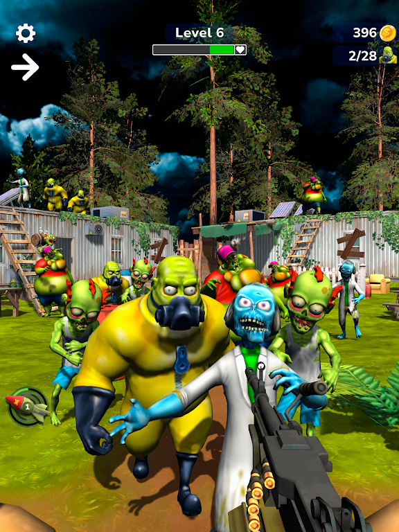 Tower Gunner: Zombie Shooter