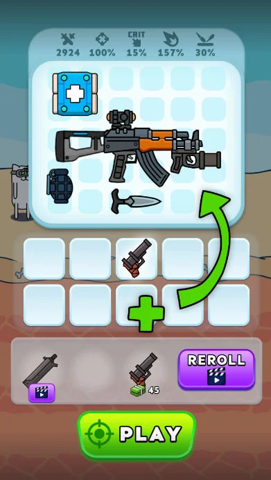 Gun Hero: Cat Survival Shooter