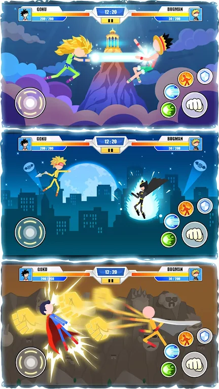 BonBon Stickman World Games