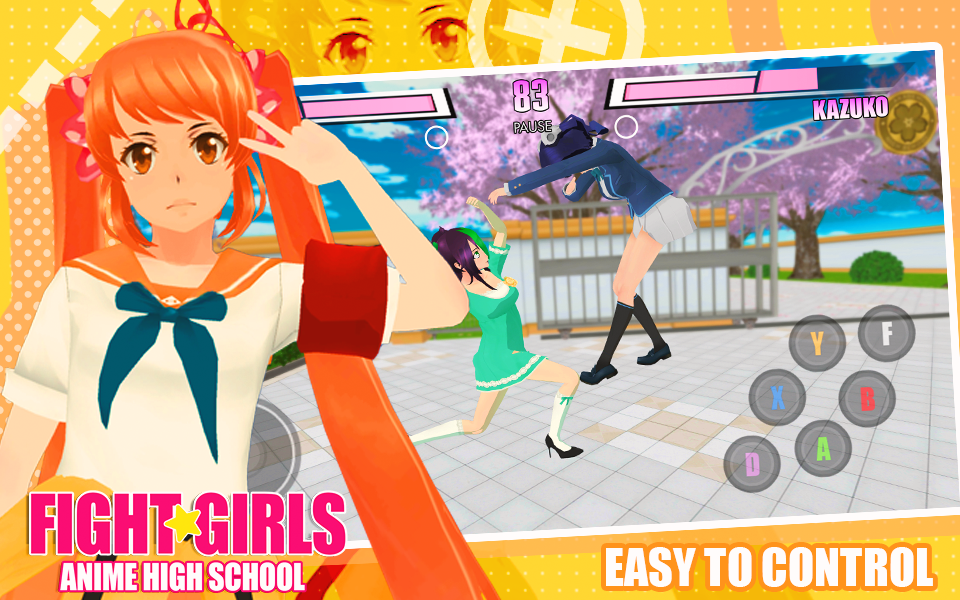 Fight Girls Anime High School