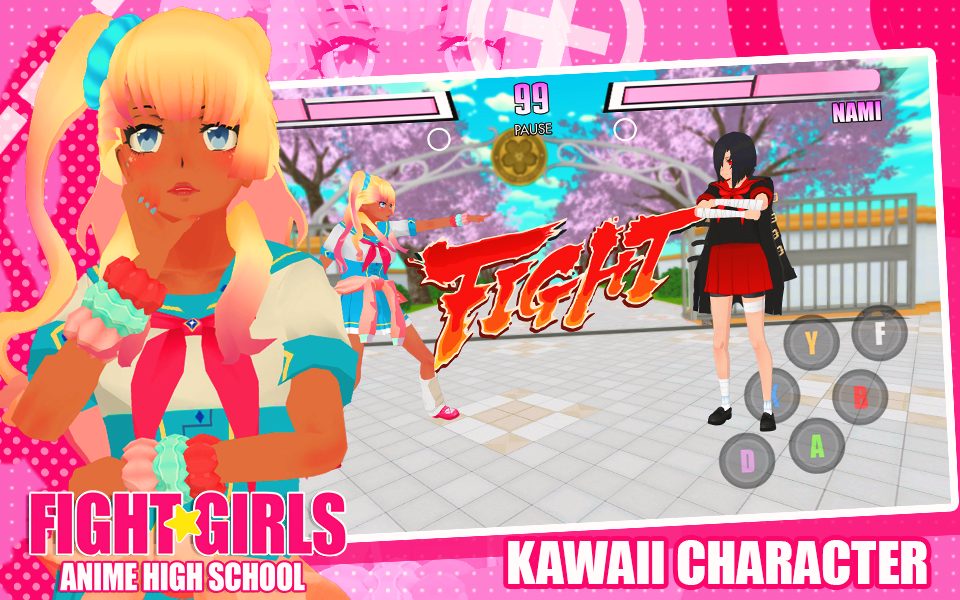 Fight Girls Anime High School