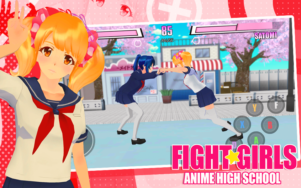 Fight Girls Anime High School