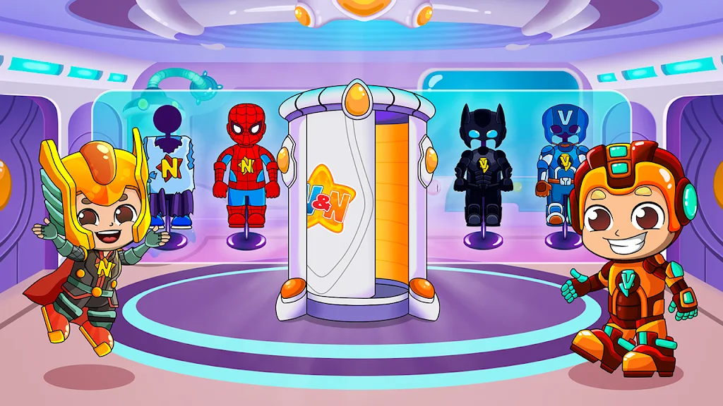 Vlad and Niki Superheroes