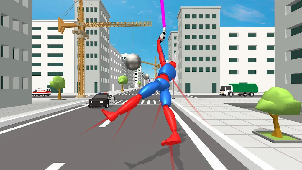 Grapple Swing Hero Action Game