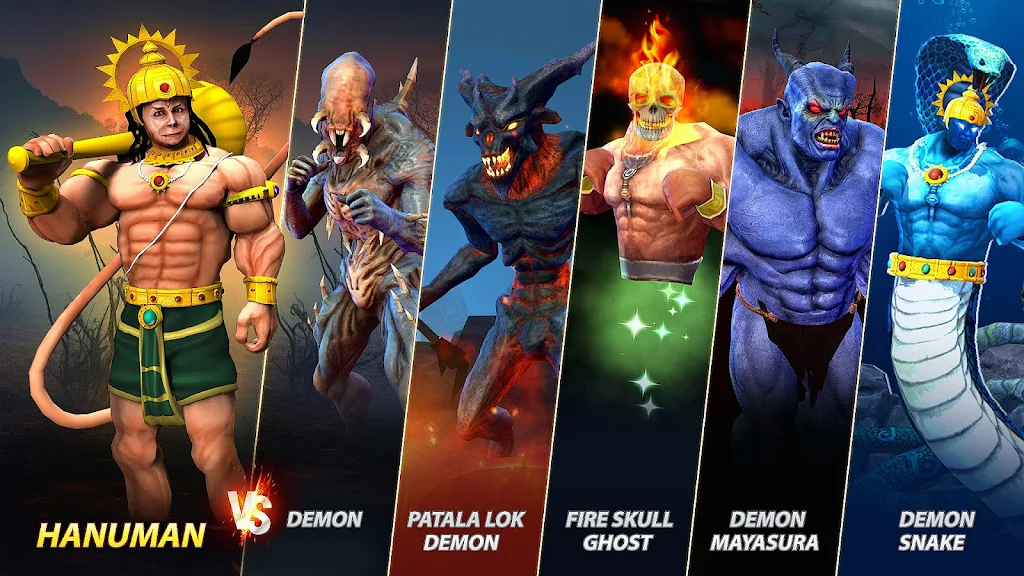 Hanuman & Fighters Versus Evil