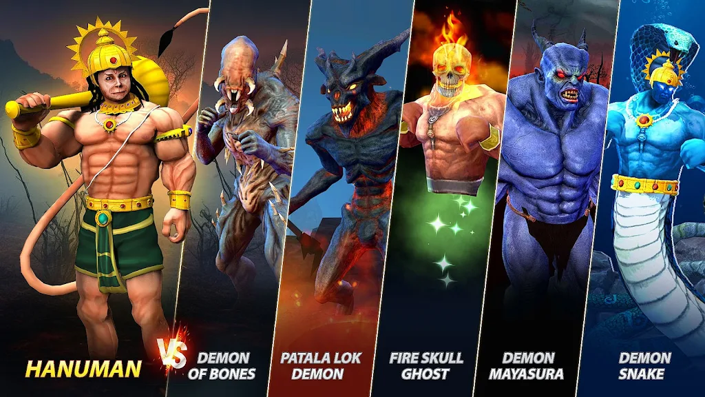 Hanuman & Fighters Versus Evil