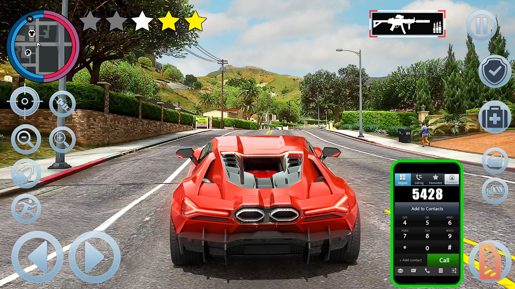 Super Rope Hero Crime Mafia 3D