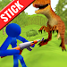 Stickman Dinosaur Hunter