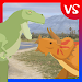 T-Rex Fights Triceratops