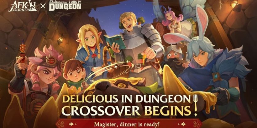 AFK Journey starts the cook-off with the launch of their Delicious in Dungeon collab