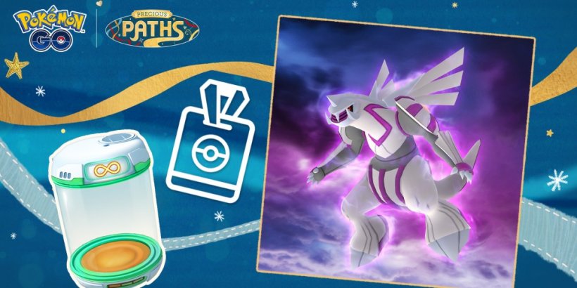 Pokémon Go's December Go pass kicks off the Precious Paths season with Palkia