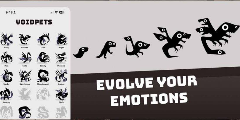 Voidpet Dungeon lets you nurture emotions across a creature-collecting RPG, now in its first anniver