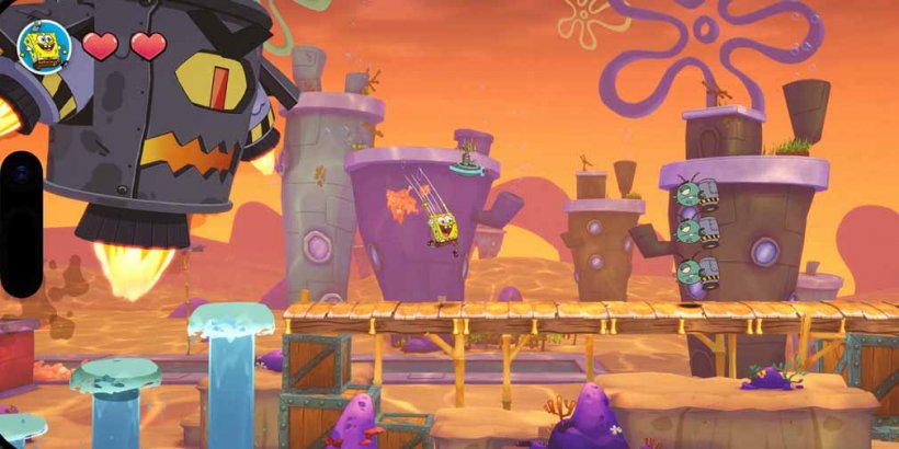 SpongeBob Patty Pursuit 2 sees SpongeBob and Plankton teaming up to save Bikini Bottom, coming soon