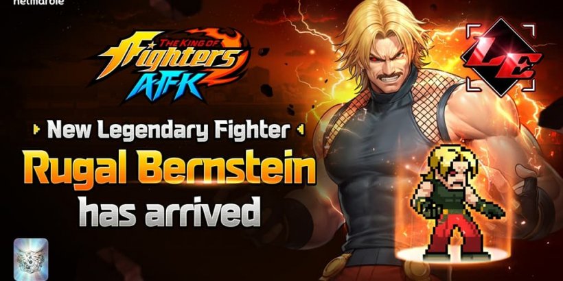 King of Fighters AFK adds legendary fighter Rugal in latest update