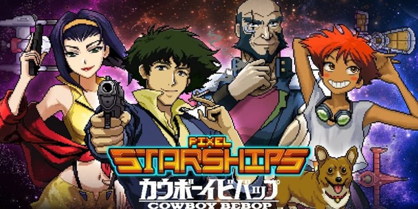 Pixel Starships partners up with iconic anime Cowboy Bebop for limited-time collaboration