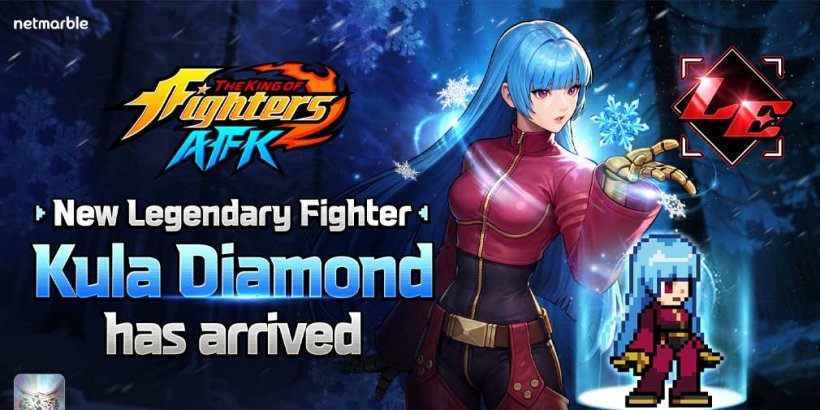 The King of Fighters AFK welcomes Kula Diamond as a new Legendary fighter along with limited-time ev