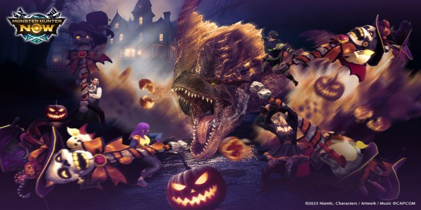 Monster Hunter Now's Halloween event brings a terrifying new Tigrex variant to face
