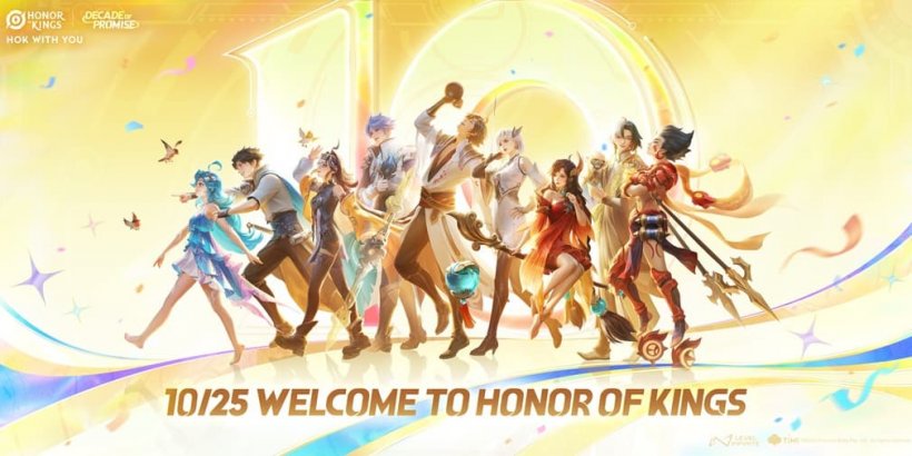 Honor of Kings celebrates its 10th anniversary with surprise new partnership