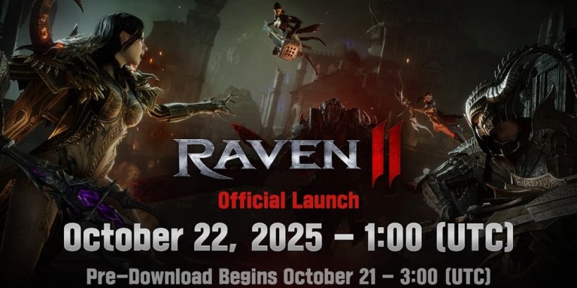 Raven2 launches predownload for the upcoming dark fantasy MMORPG from Netmarble