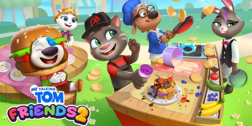 My Talking Tom Friends 2 adds a monster mashup with its latest Halloween update