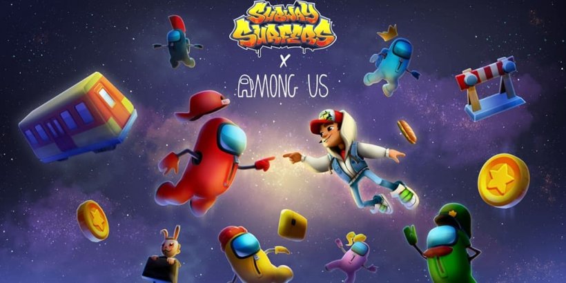 Subway Surfers set to team up with the hit social deduction sensation Among Us