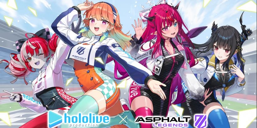 Asphalt Legends sees the return of Hololive VTubers for a second limited-time collab