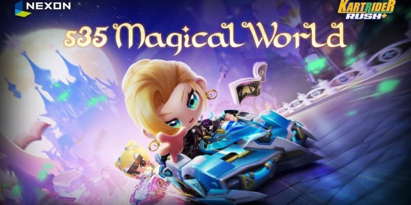 Kartrider Rush+'s latest season is set to enchant with season 35 Magical World