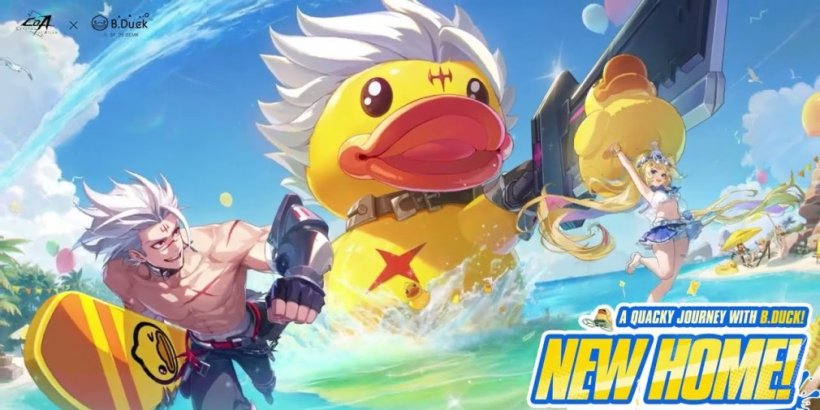 Crystal of Atlan lets you build your own home with the homestead system alongside a B.Duck collab