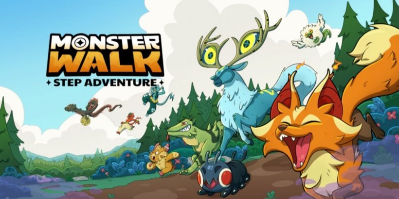 Monster Walk is a fitness journey featuring magical creatures, now available on iOS and Android