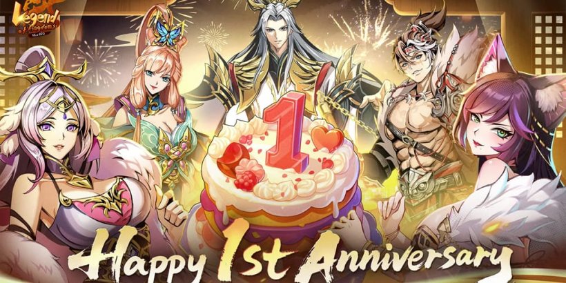 Legend of Kingdoms celebrates one year of service for the history idle RPG