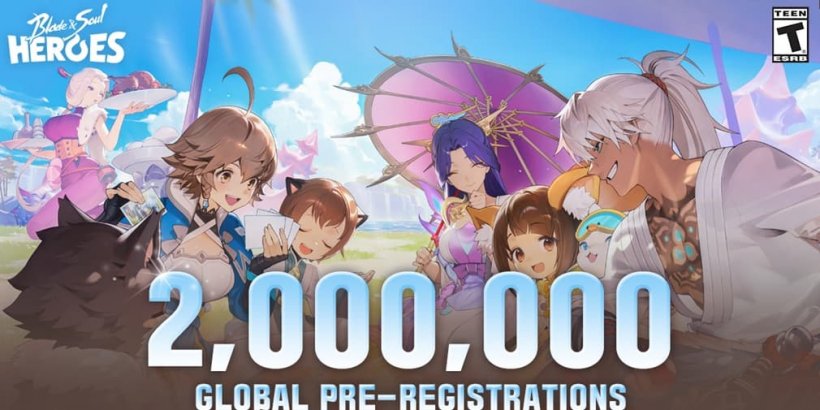 Blade & Soul Heroes sails past two million pre-registrations and celebrates with new K-pop style