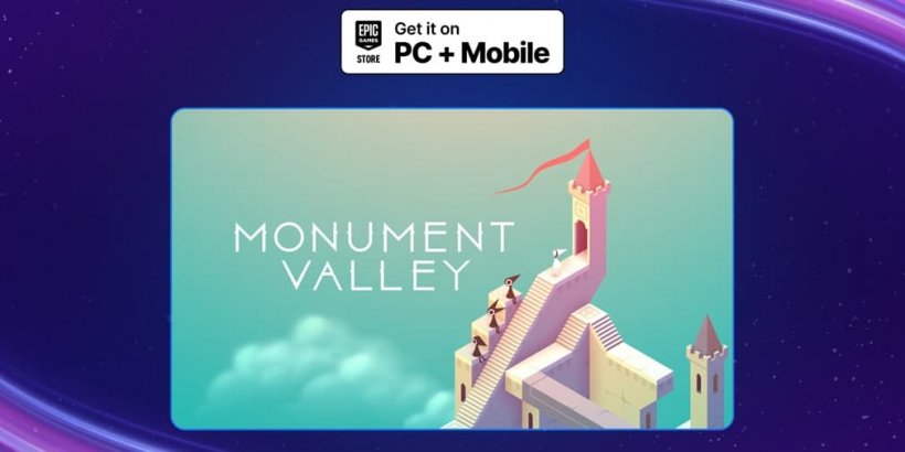 Monument Valley is free on the Epic Games Store for mobile