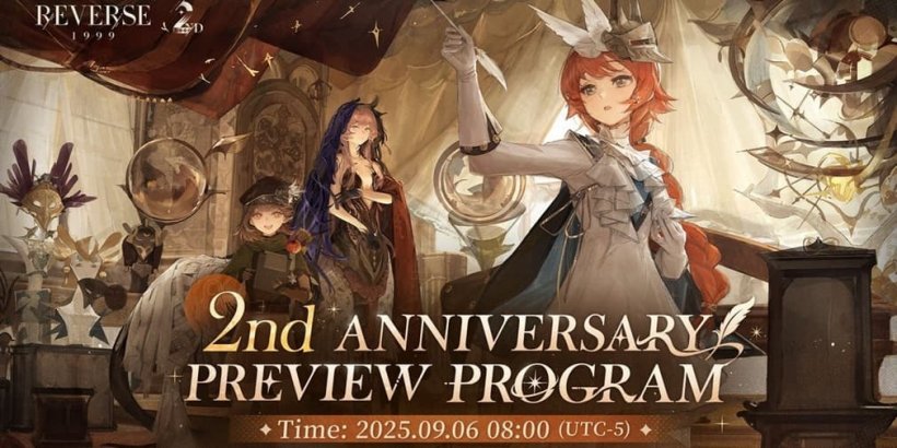Reverse: 1999 is set to reveal its 2nd anniversary and version 2.8 details in upcoming livestream