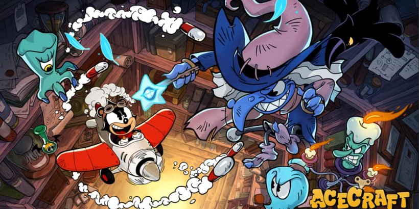 Acecraft is out now on mobile, bringing classic animated action to the bullet hell genre