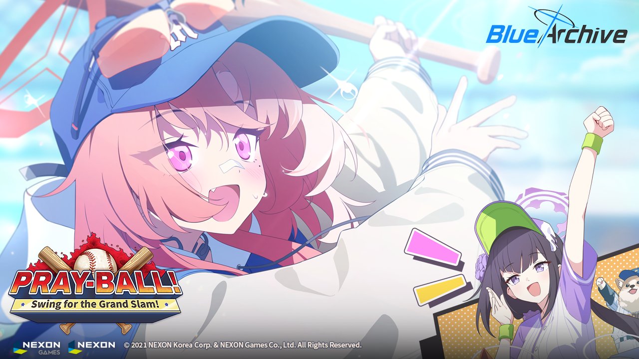 Blue Archive swings for the fences with the Pray-Ball! event