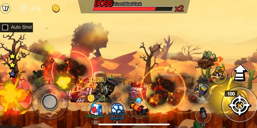 Explosive Brothers brings retro-inspired, side-scrolling action to iOS today